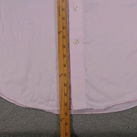 Joseph Abboud Shirt Mens 16 - 32/33 Pink Button Up Long Sleeve Egyptian - Picture 11 of 15